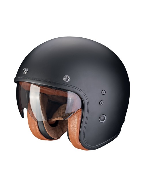 Шлем SCORPION BELFAST EVO LUXE Matt Black