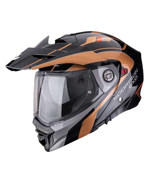 Шлем SCORPION ADX-2 KAMPS Black-Copper