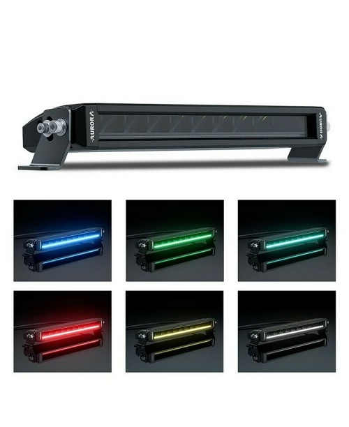 Фара дополнительного света  LED Панель AURORA 6" COMBO RGB DRL 202 мм комбинированного белого света 30W проводка в комплекте