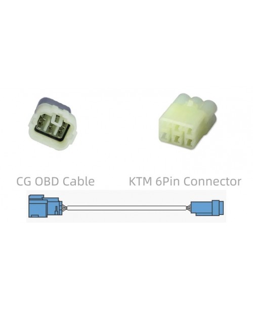 Кабель адаптер CHIGEE 6PIN CG OBD Wireless для мотоциклов KTM