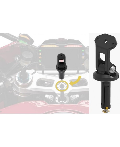 Держатель мультимедия CHIGEE AIO-6 MAX, AIO-5 в траверсу мотоцикла Ø12-29 мм