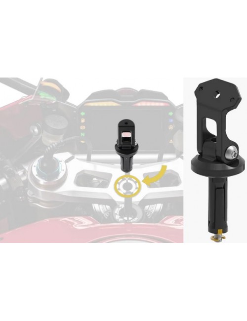Держатель мультимедия CHIGEE AIO-6 MAX, AIO-5 в траверсу мотоцикла Ø12-29 мм