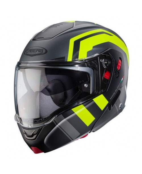 Шлем CABERG HORUS X ROAD Matt Gun/Black/Yellow