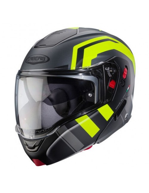 Шлем CABERG HORUS X ROAD Matt Gun/Black/Yellow