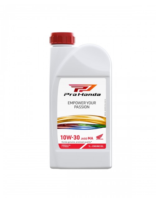 Масло моторное 4T HONDA PRO 10W30 MA 1л для мотоциклов