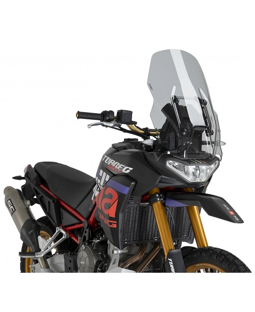 Стекло ветровое PUIG Touring APRILIA TUAREG 660 2022-> Dark Smoke