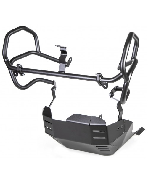 Комплект защитных дуги и защиты двигателя OUTBACK MOTORTEK APRILIA TUAREG 660 2022-> Matt Black