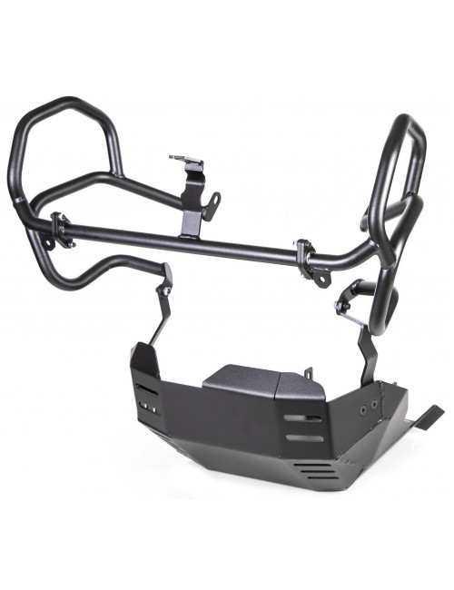 Комплект защитных дуги и защиты двигателя OUTBACK MOTORTEK APRILIA TUAREG 660 2022-> Matt Black