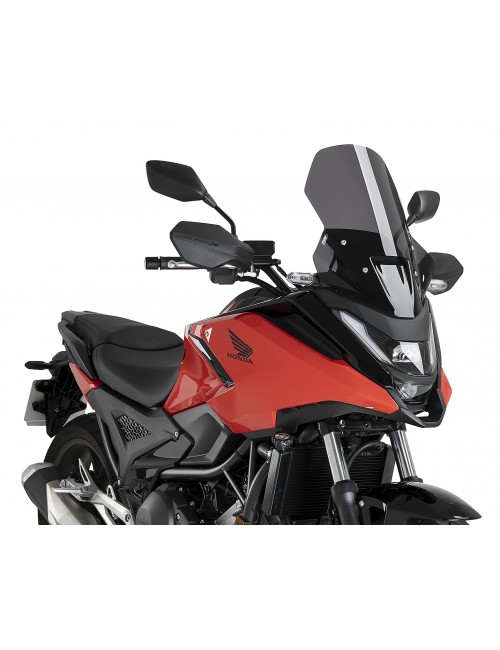 Стекло ветровое PUIG Touring HONDA NC750X DCT 2025-> Dark Smoke