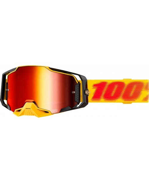 Очки кроссовые 100% ARMEGA TETSU MIRROR RED