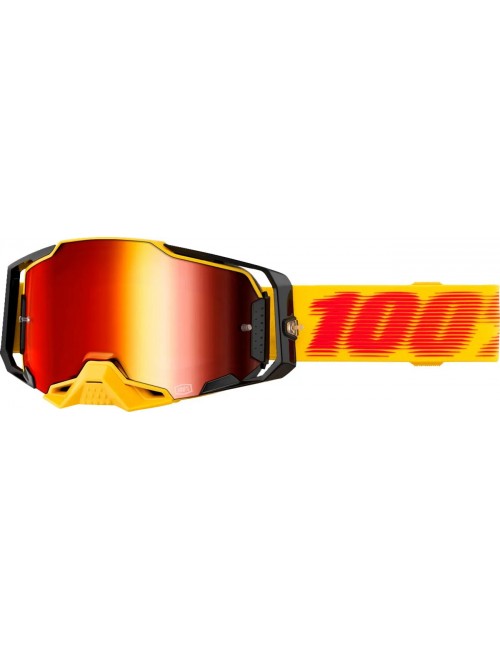 Очки кроссовые 100% ARMEGA TETSU MIRROR RED Очки кроссовые 100% ARMEGA TETSU MIRROR RED