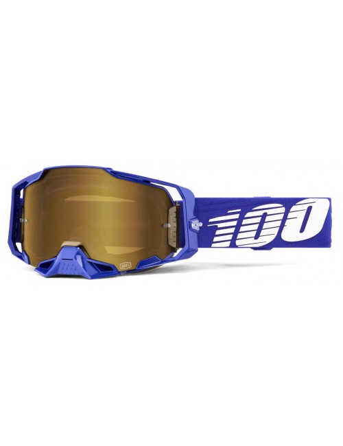 Очки кроссовые 100% ARMEGA KLEIN MIRROR TRUE GOLD Очки кроссовые 100% ARMEGA KLEIN MIRROR TRUE GOLD