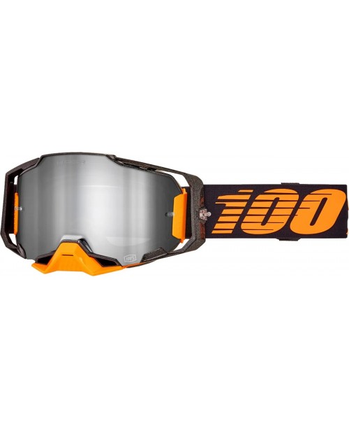 Очки кроссовые 100% ARMEGA HIPER ACOSTA MIRROR SILVER