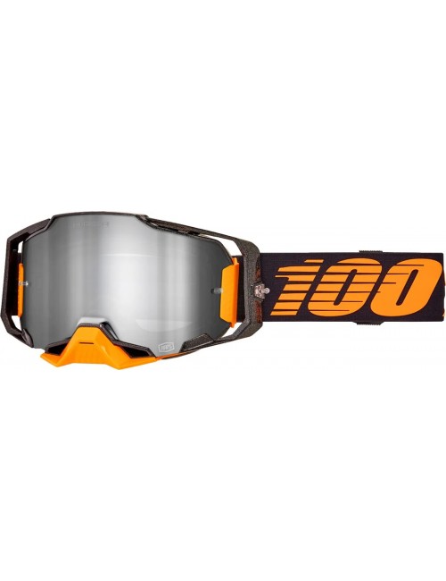 Очки кроссовые 100% ARMEGA HIPER ACOSTA MIRROR SILVER Очки кроссовые 100% ARMEGA HIPER ACOSTA MIRROR SILVER