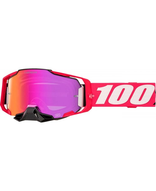 Очки кроссовые 100% ARMEGA HIPER KLOUG MIRROR RED
