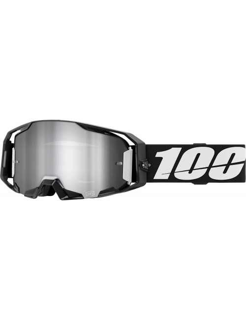 Очки кроссовые 100% ARMATIC BLACK MIRROR SILVER Очки кроссовые 100% ARMATIC BLACK MIRROR SILVER