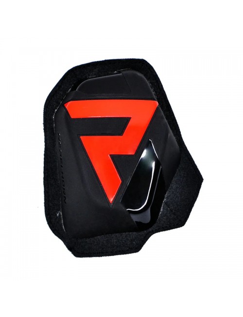 Наколенники REBELHORN SLIDERS Velcro System Black/Fluo Red