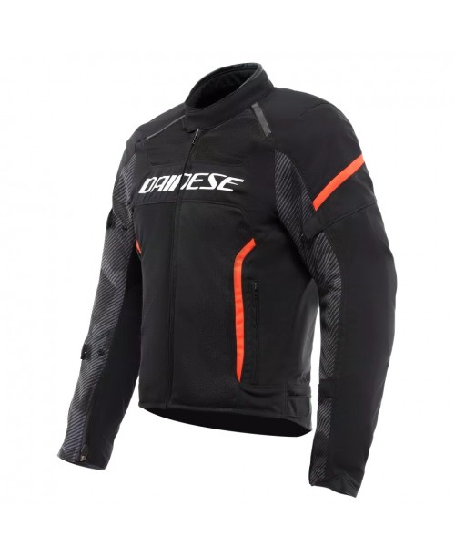 Куртка DAINESE AIR FRAME 3 TEX BLACK/RED-FLUO