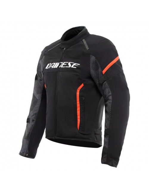 Куртка DAINESE AIR FRAME 3 TEX BLACK/RED-FLUO