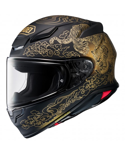 Шлем SHOEI NXR2 FEARLESS TC-5 MATT BLACK/GOLD