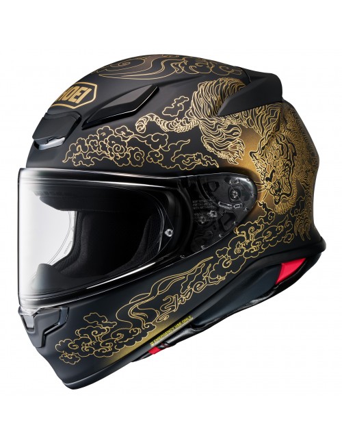 Шлем SHOEI NXR2 FEARLESS TC-5 MATT BLACK/GOLD Шлем SHOEI NXR2 FEARLESS TC-5 MATT BLACK/GOLD