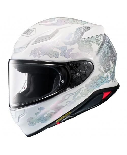 Шлем SHOEI NXR2 FEARLESS TC-6 WHITE/GREY/SILVER