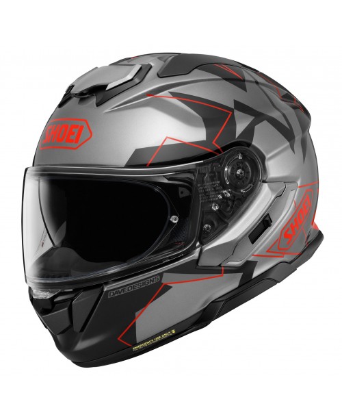 Шлем SHOEI GT-AIR 3 MM93 COLLECTION GRIP TC-1 MATT BLACK/RED