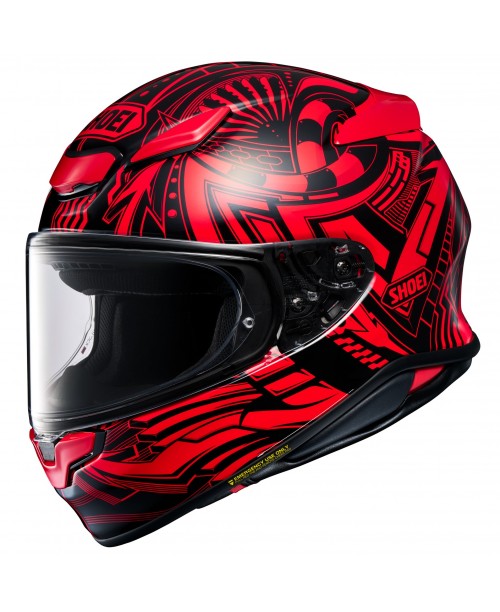 Шлем SHOEI NXR2 BEAUT TC-1 MATT BLACK/RED/WHITE