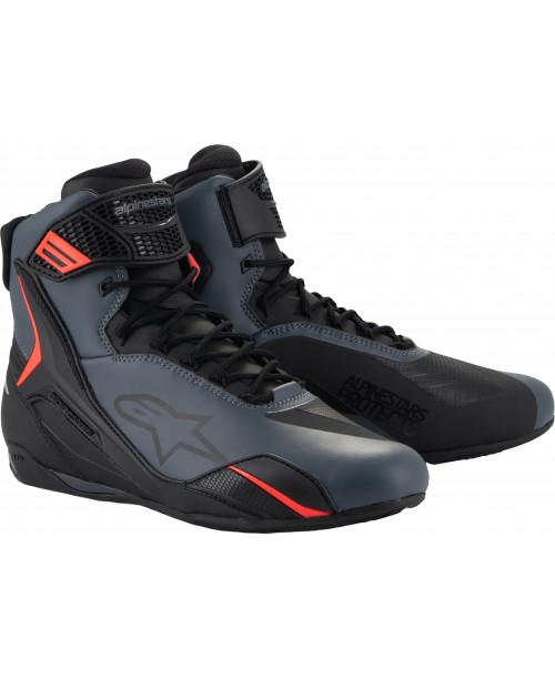 Ботинки ALPINESTARS FASTER V4 BLK/GRY/RD разм US 11.5  / EU 45  34053693