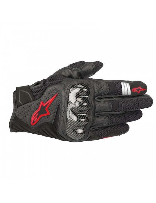 Перчатки Alpinestars SMX1 Air V2 BK/R Перчатки Alpinestars SMX1 Air V2 BK/R
