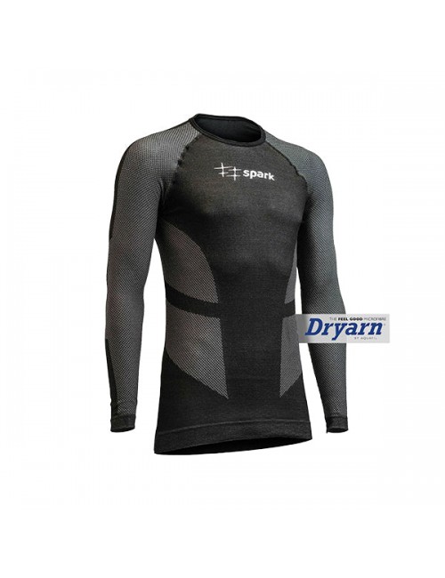Джерси-Термо SPARK SUNNY+DRYARN BLACK Long Nero
