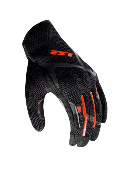 Перчатки LS2 RAY II MAN BLACK RED