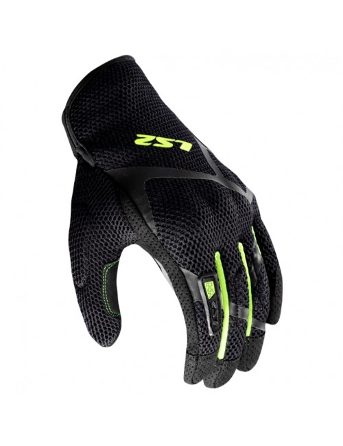Перчатки LS2 RAY II MAN BLACK H-V YELLOW