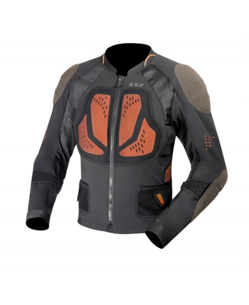 Куртка LS2 X-TERRAIN MAN JACKET BLACK H-V ORANGE