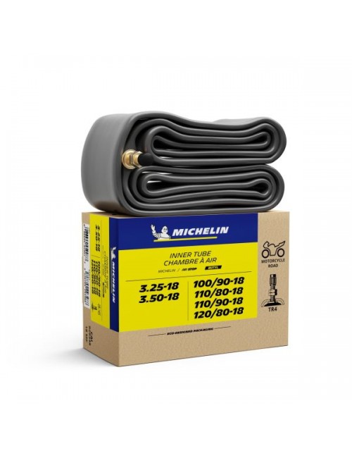 Камера 100/90-18 ; 110/80-18 ; 110/90-18 ; 120/80-18 ; 3.25-18 ; 3.50-18 MICHELIN DET18 MF