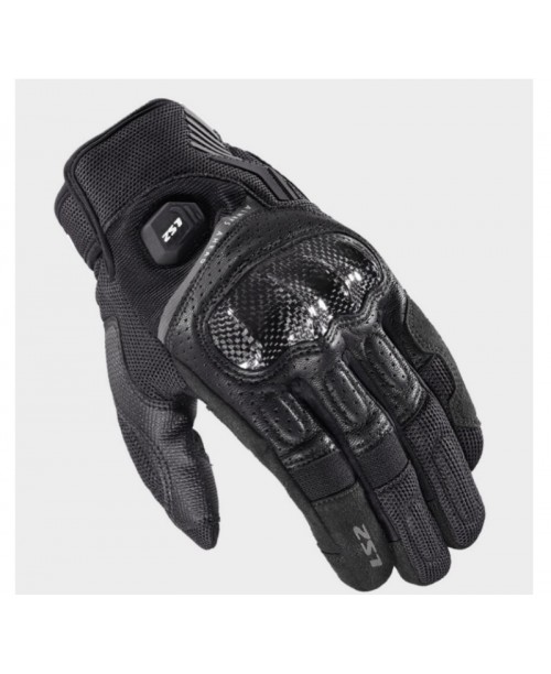 Перчатки LS2 ATOM MAN BLACK