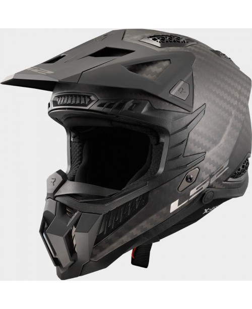 Шлем LS2 X-FORCE PRO FIM MATT CARBON MX703