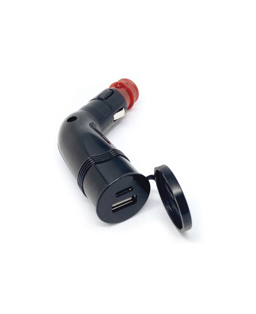 Адаптер углового разъема USB BAAS USB10 BLACK 42040-500