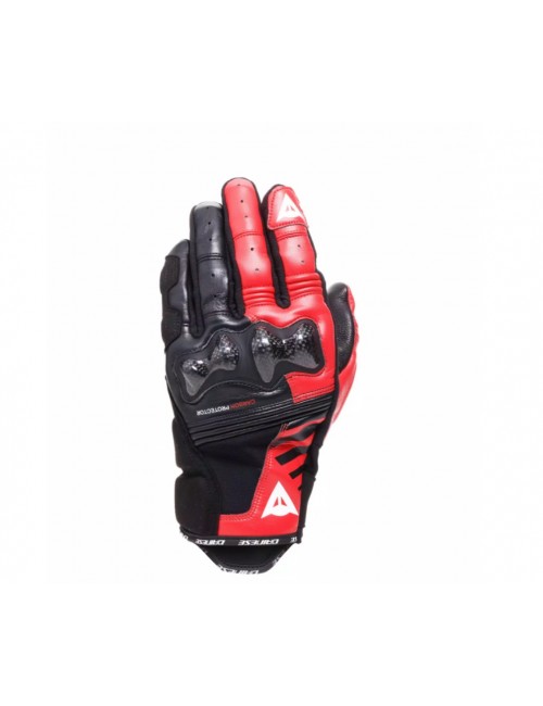 Перчатки DAINESE REACTO CARBON SHORT GLOVES BLACK/RED-LAVA Перчатки DAINESE REACTO CARBON SHORT GLOVES BLACK/RED-LAVA