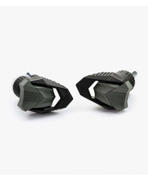 Защитные слайдеры дуг PUIG черные Suzuki SV650 / 650X (16-26), SFV650 Gladius (09-15)