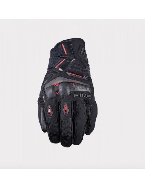 Перчатки FIVE GLOVES TFX1 AIRFLOW SHORT BLACK/FLUO RED Перчатки FIVE GLOVES TFX1 AIRFLOW SHORT BLACK/FLUO RED