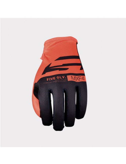 Перчатки FIVE GLOVES MXF4 CORE FLUO ORANGE Перчатки FIVE GLOVES MXF4 CORE FLUO ORANGE