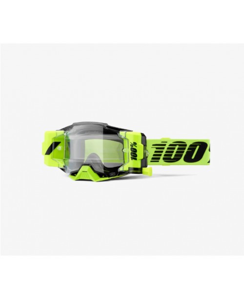 Очки кроссовые 100% ARMEGA FORECAST Goggle Neon Yellow