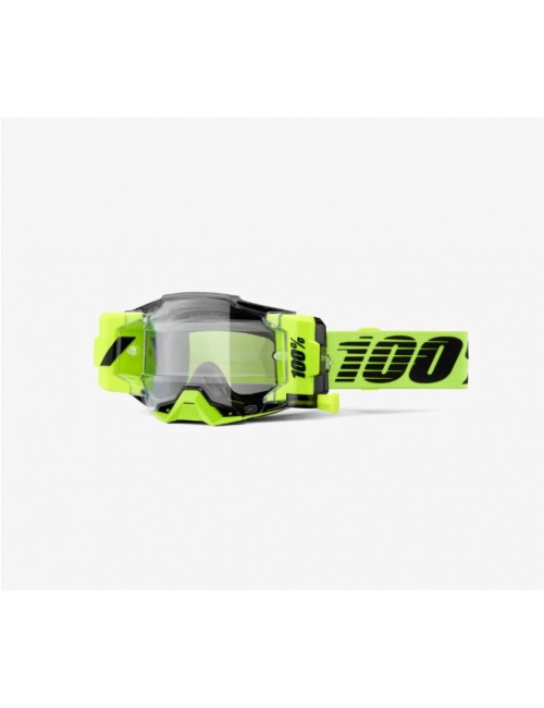 Очки кроссовые 100% ARMEGA FORECAST Goggle Neon Yellow Очки кроссовые 100% ARMEGA FORECAST Goggle Neon Yellow