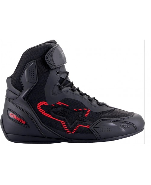 Ботинки ALPINESTARS Faster-3 Rideknit Shoes BLK/G/RED