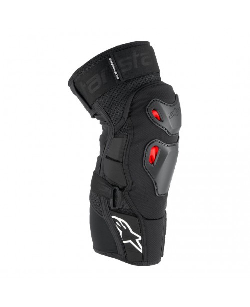 Наколенники ALPINESTARS BIOPRO BLACK/RED/WHITE S/M