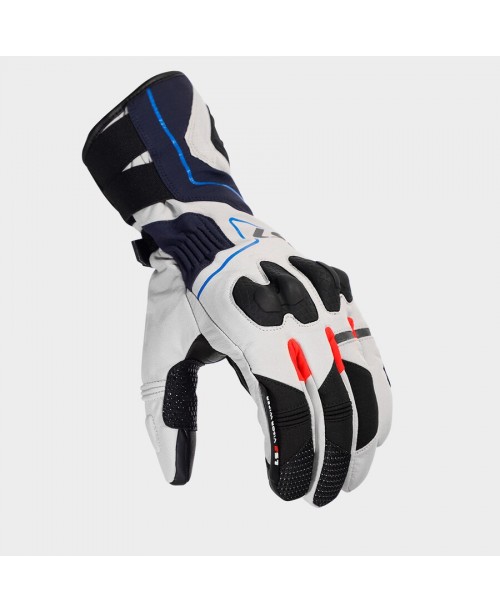 Перчатки LS2 NORDIC MAN GLOVES GREY BLUE RED