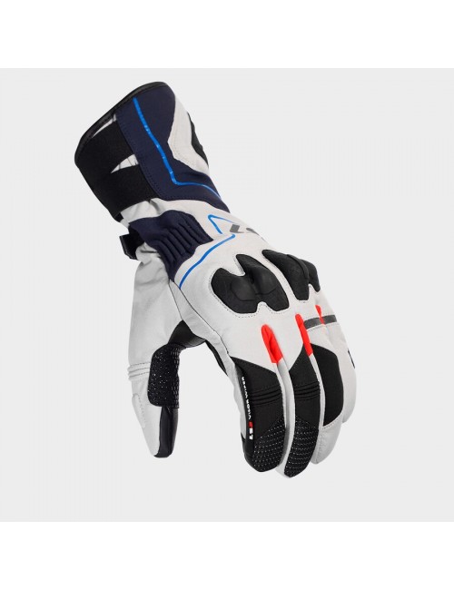 Перчатки LS2 NORDIC MAN GLOVES GREY BLUE RED